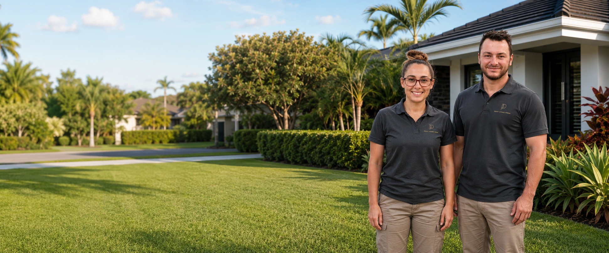 Healthy green lawn after professional lawn care in Port Macquarie